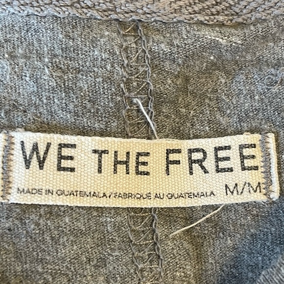 We The Free Heather Gray Short Sleeve Oversized Tee - Picture 5 of 5